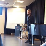 Christian Sønderby Jensen på scenen